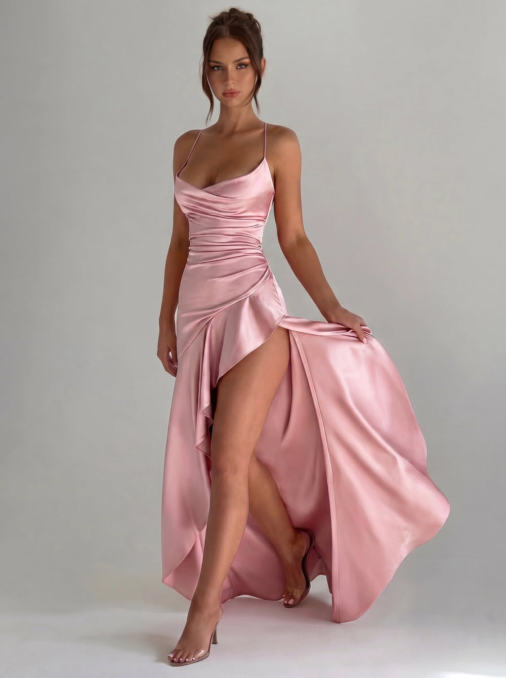 Aria™ - Vestido de Gala en Satén