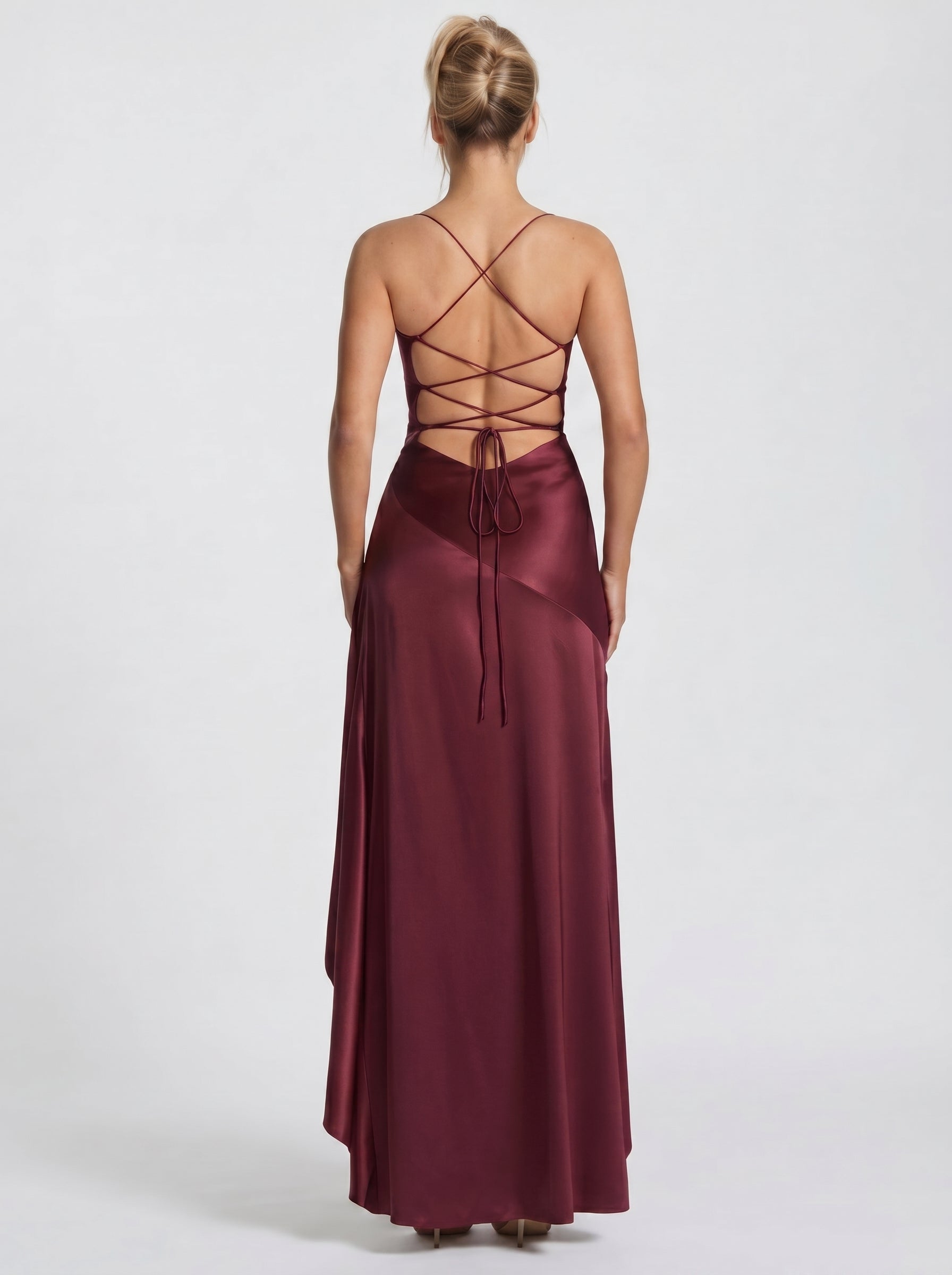 Aria™ - Vestido de Gala en Satén