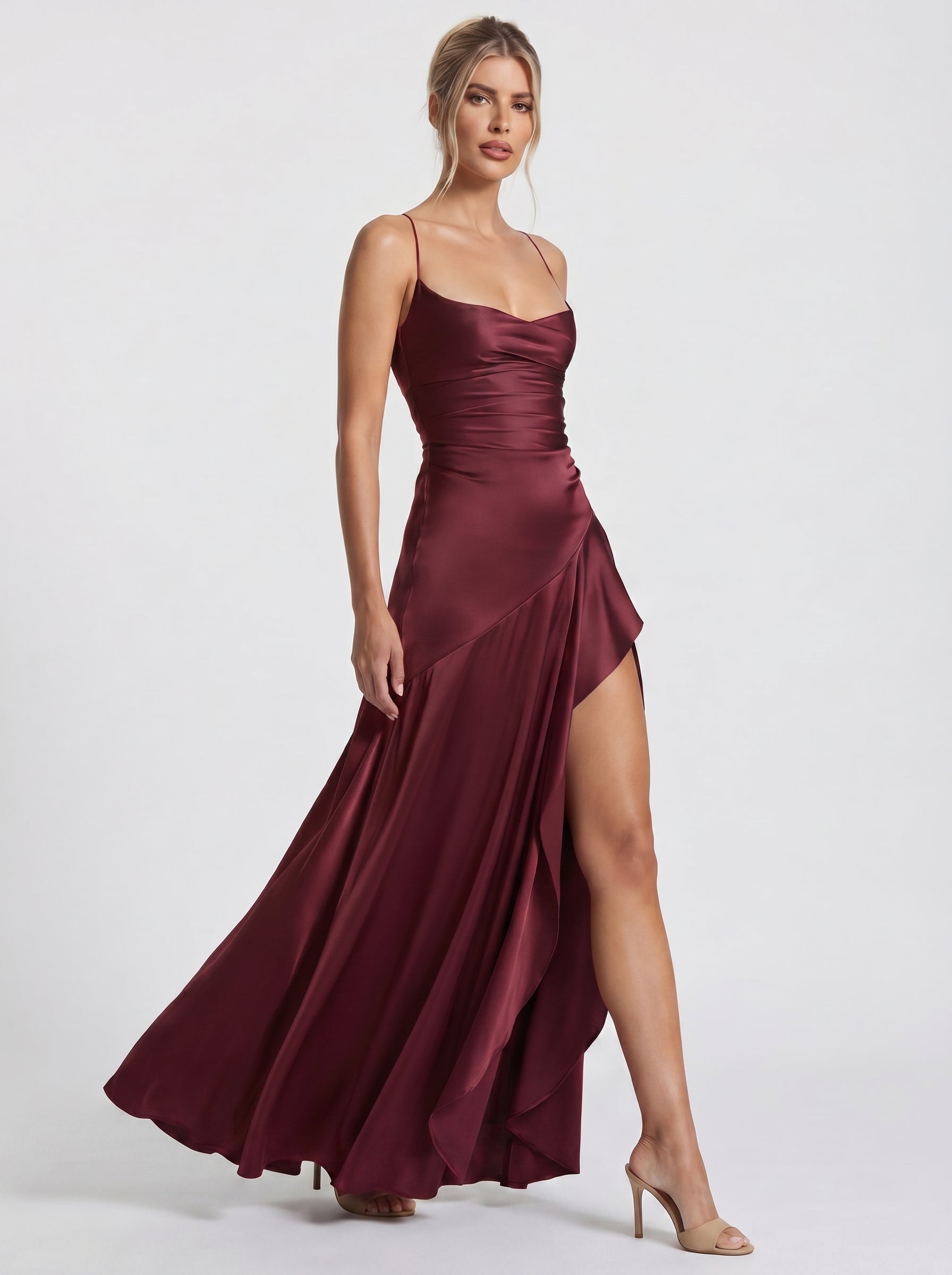 Aria™ - Vestido de Gala en Satén