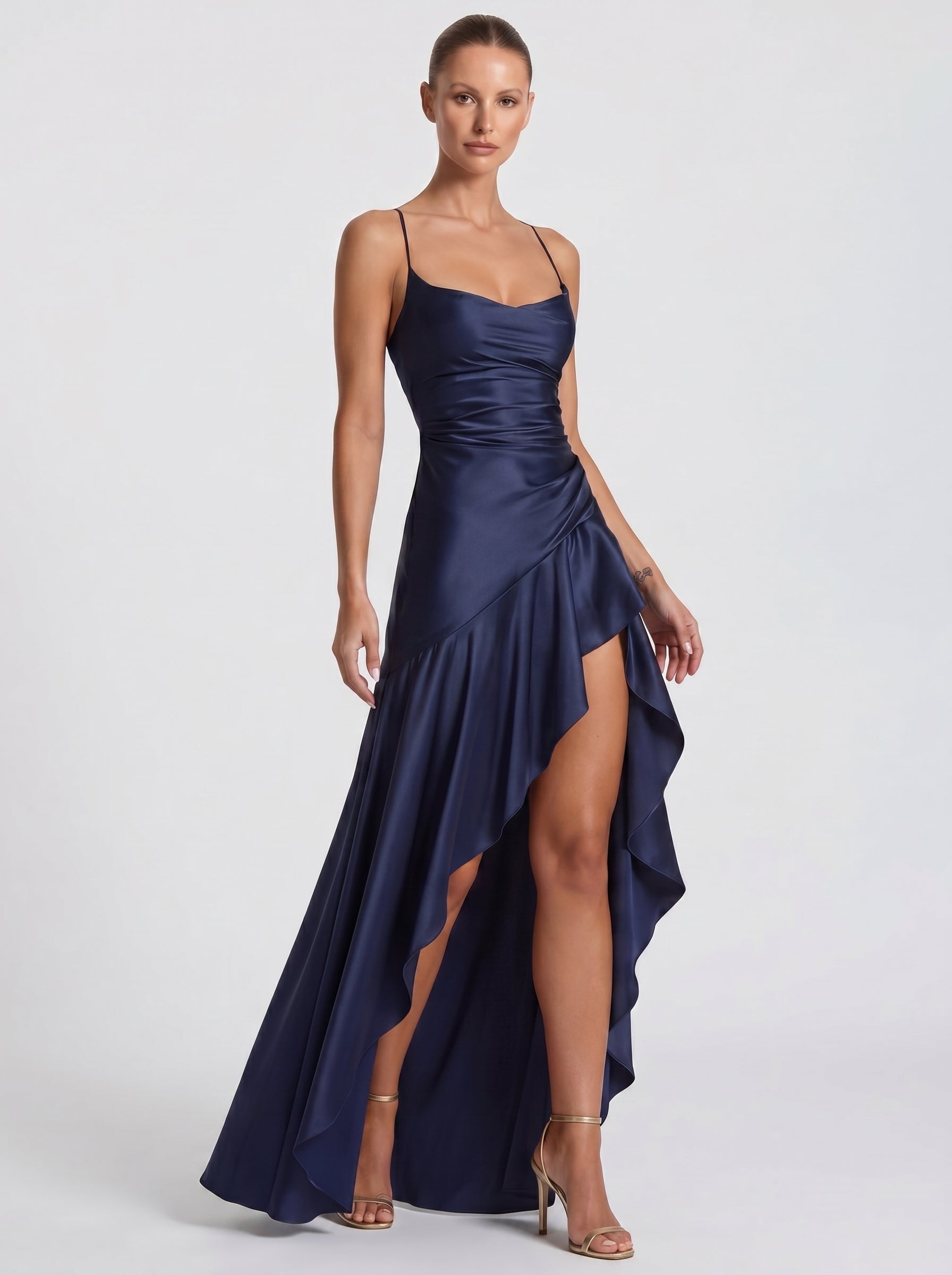 Aria™ - Vestido de Gala en Satén