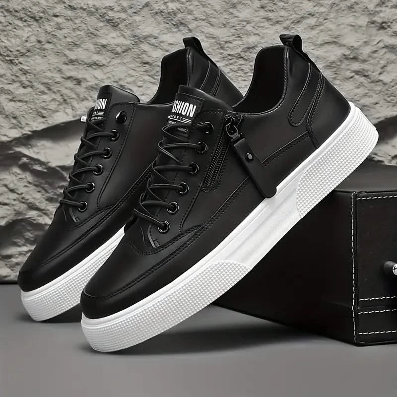 SORRENTO LEATHER TRAINERS