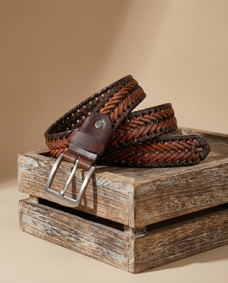 Cinturón BRAID Piel