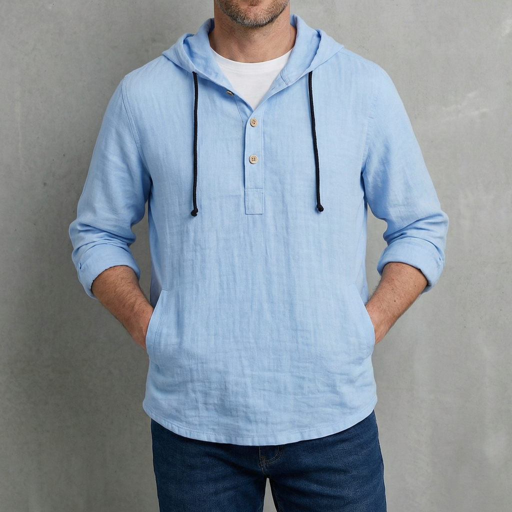 HUDSON CAMISA CON CAPUCHA