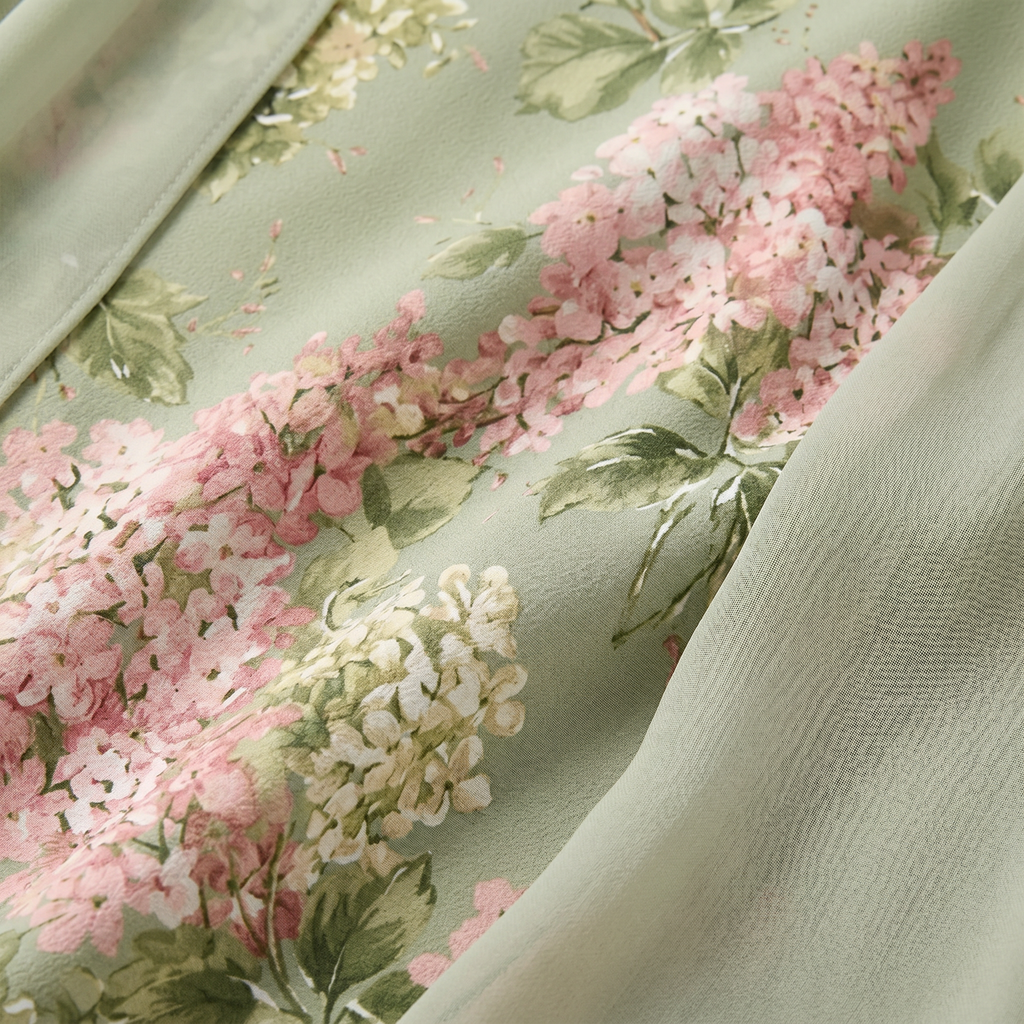 AMELIE SOFT GARDEN MIDI DRESS