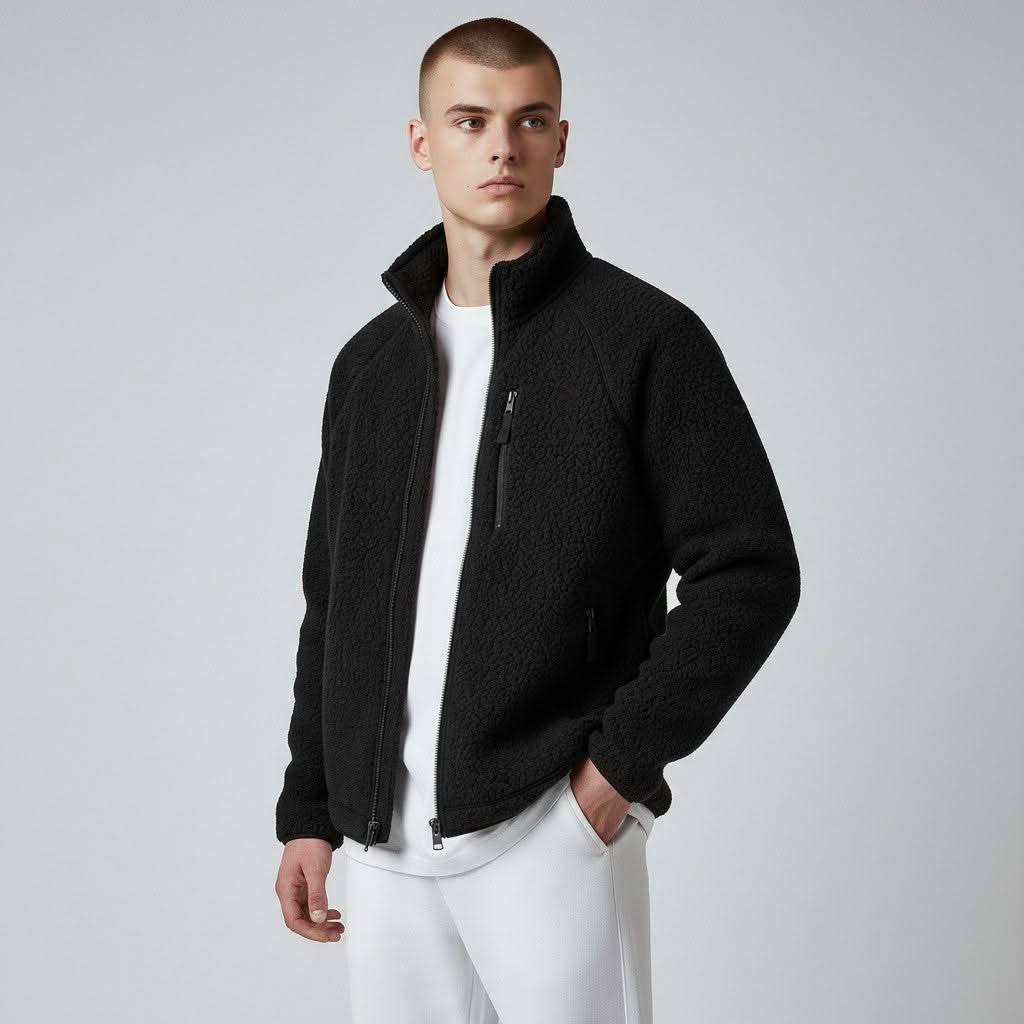 ELOWEN HIGH-PILE FLEECE JACKET