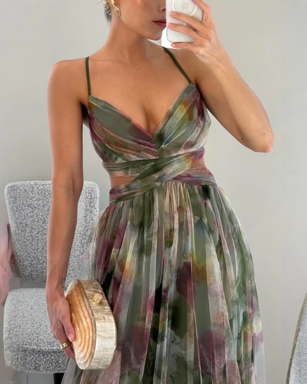Gisela | Vestido Maxi Floral