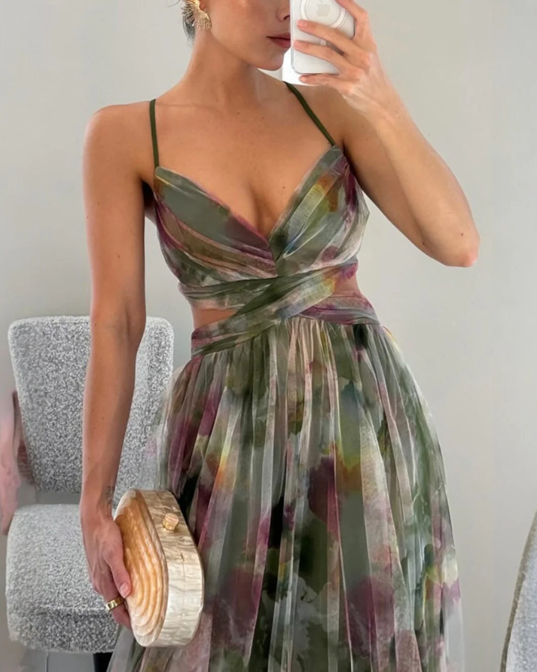Gisela | Vestido Maxi Floral