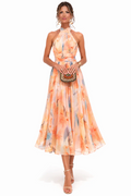 Aurora | Vestido con Estampado Acuarela