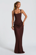 Antonella™ - Vestido de Gala en Satén