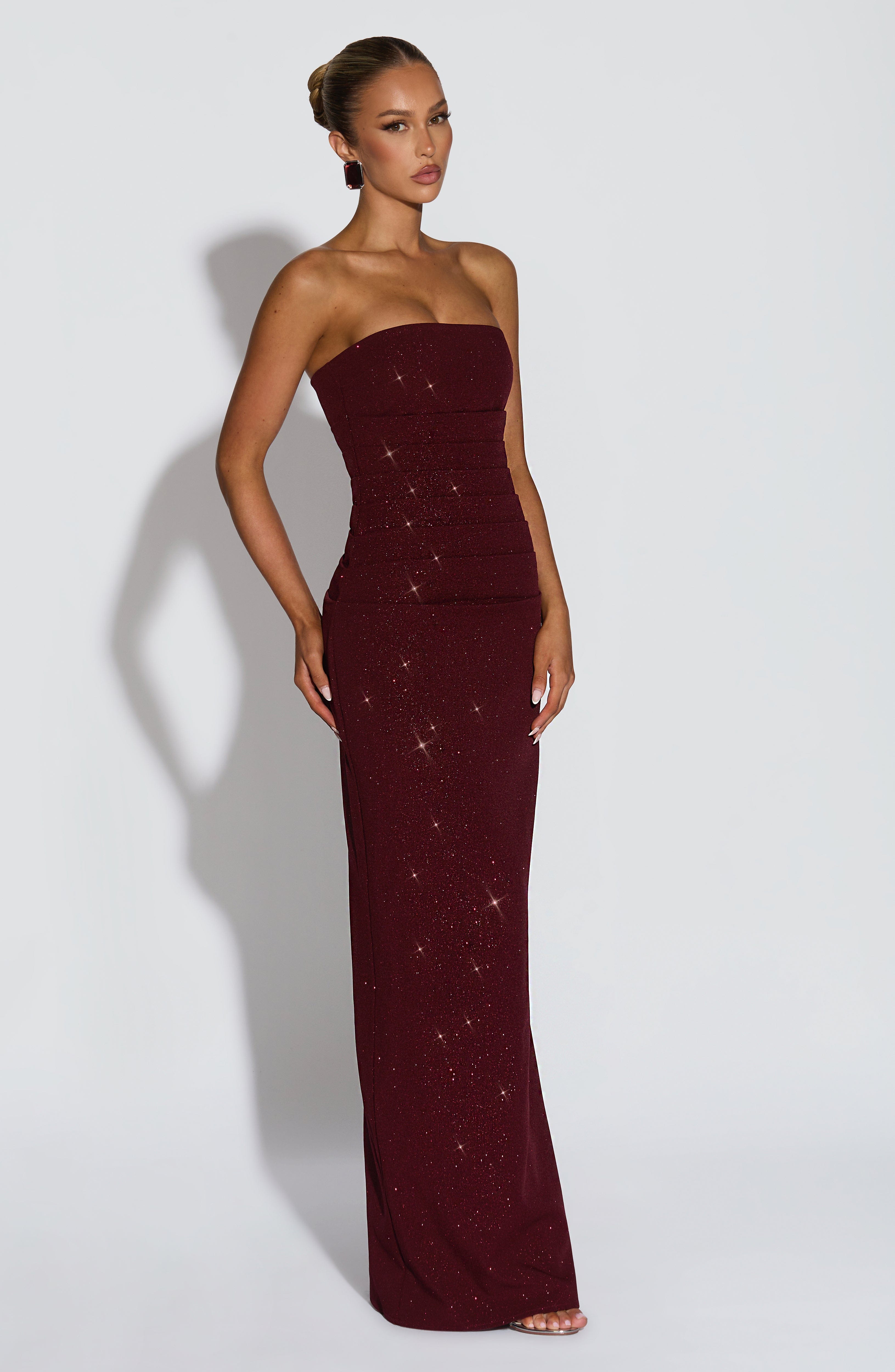 Valeria™ - Vestido de Gala en Crêpe
