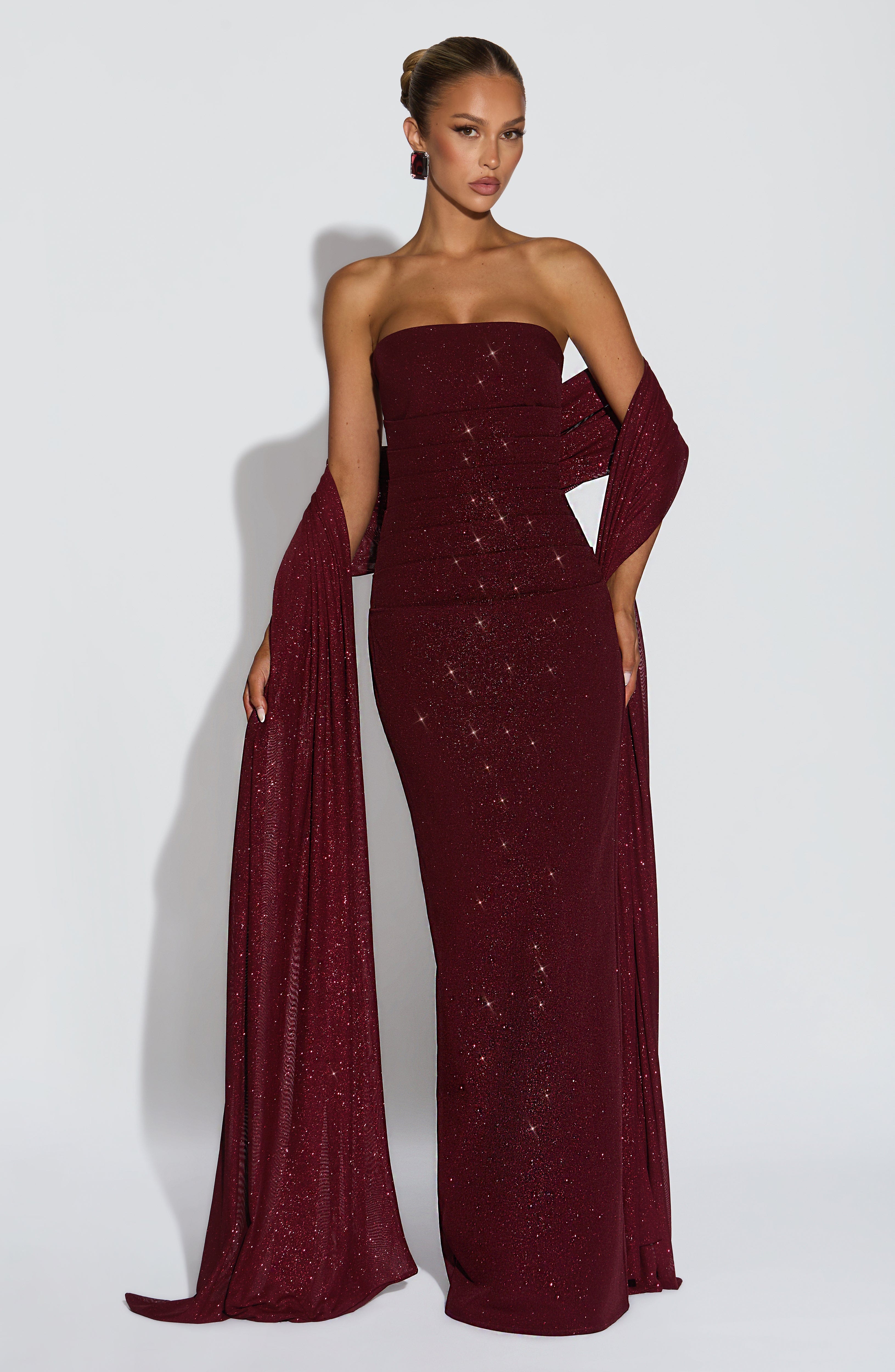 Valeria™ - Vestido de Gala en Crêpe