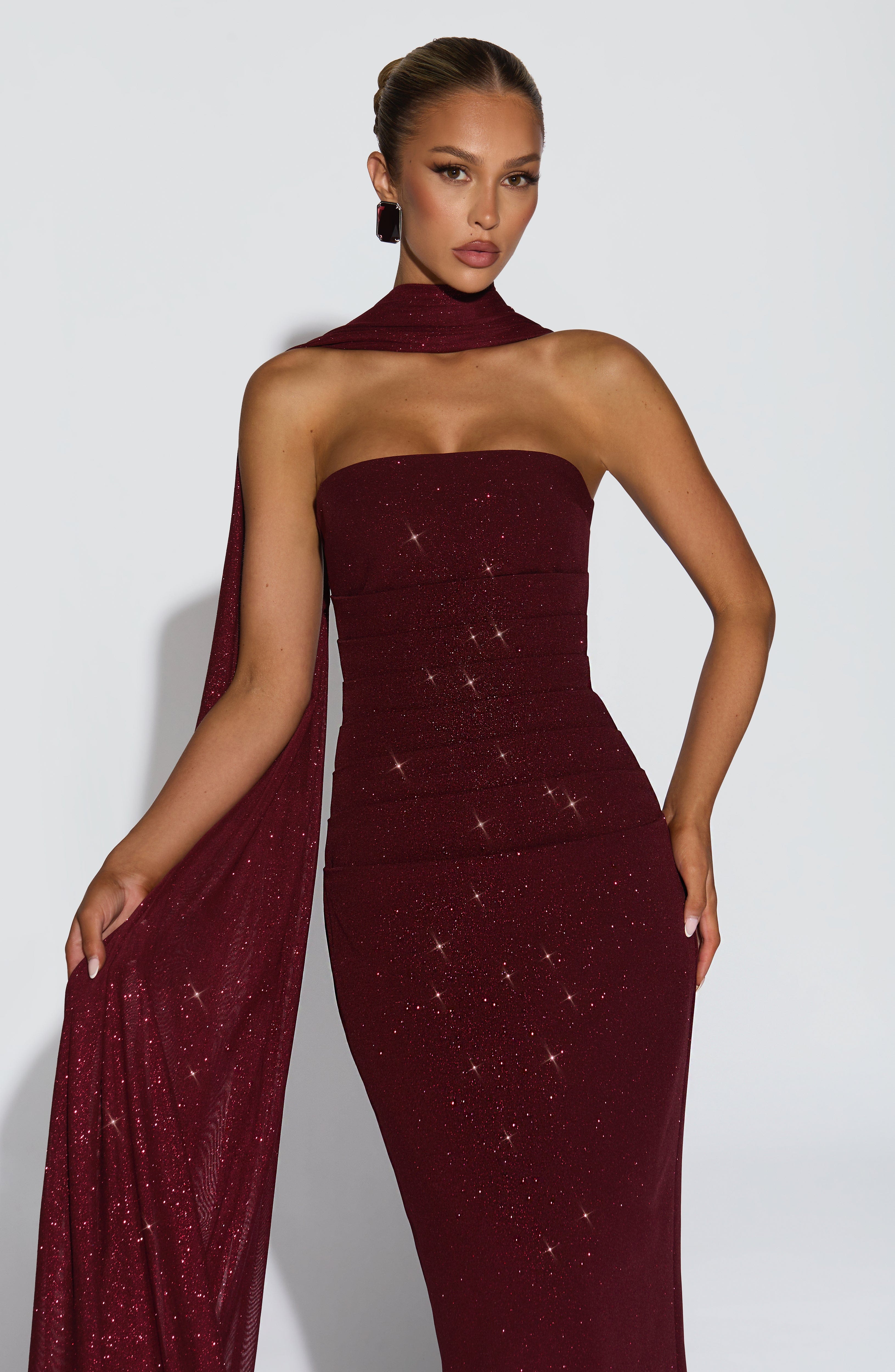 Valeria™ - Vestido de Gala en Crêpe