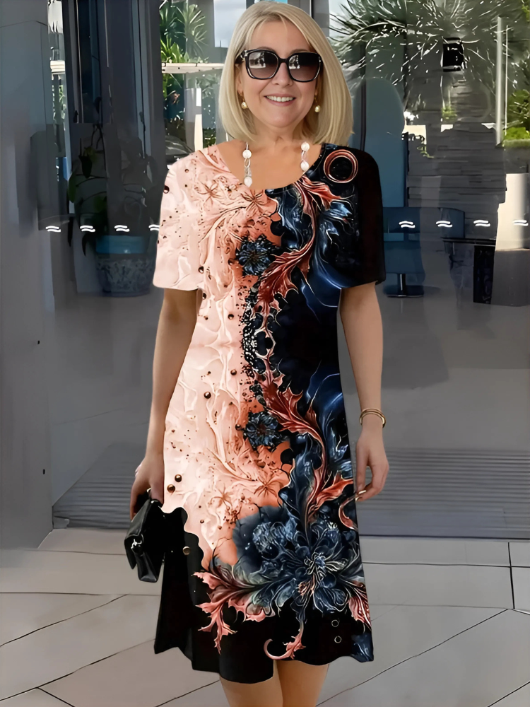 VESTIDO NEREA MIDI FLORAL