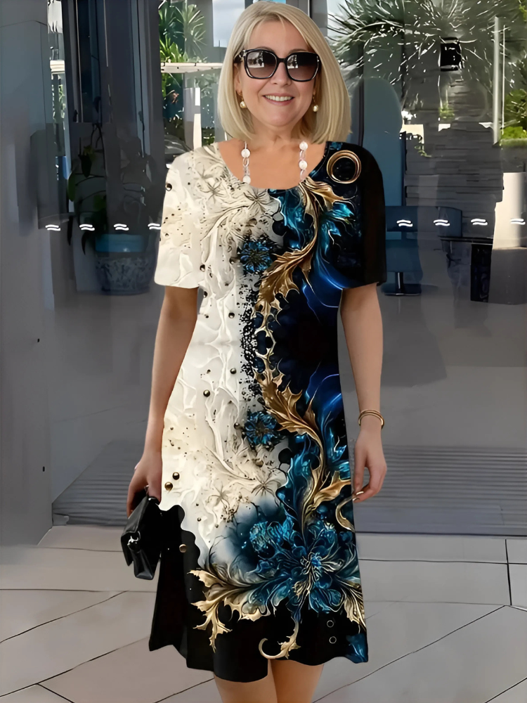 VESTIDO NEREA MIDI FLORAL