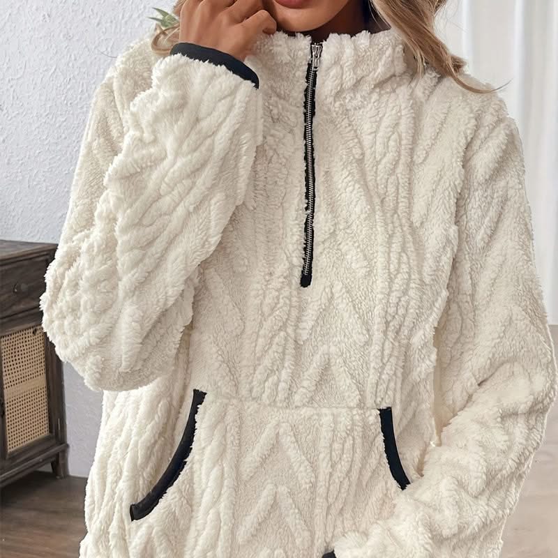 KELORA QUARTER-ZIP SWEATER