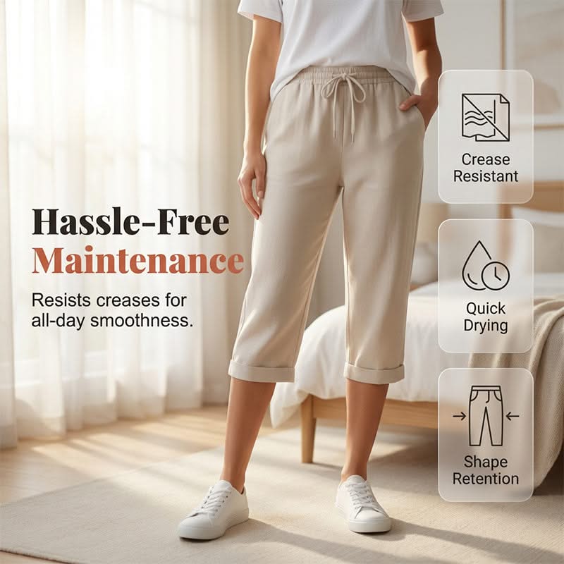 FREYA COMFORT CAPRI TROUSERS