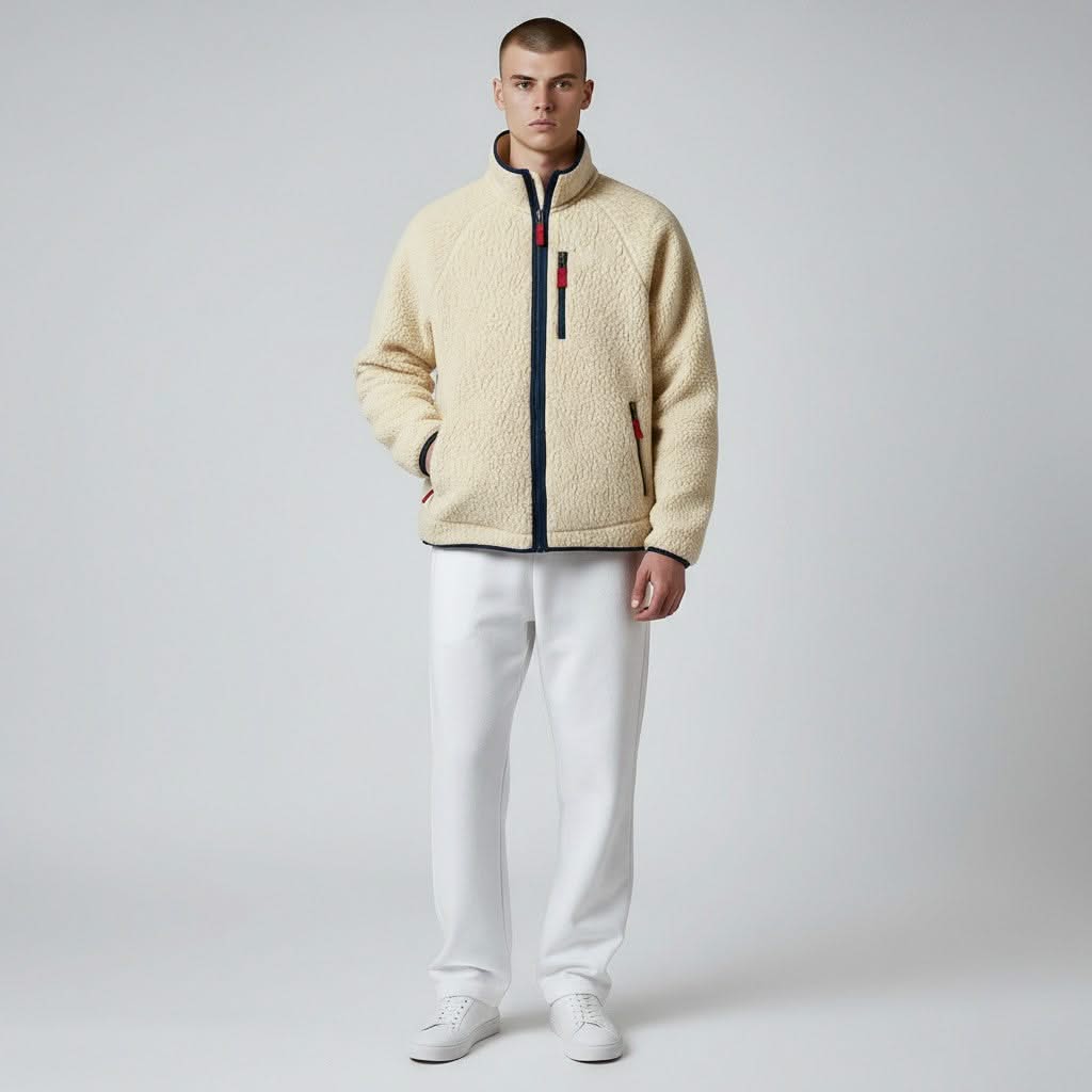 ELOWEN HIGH-PILE FLEECE JACKET