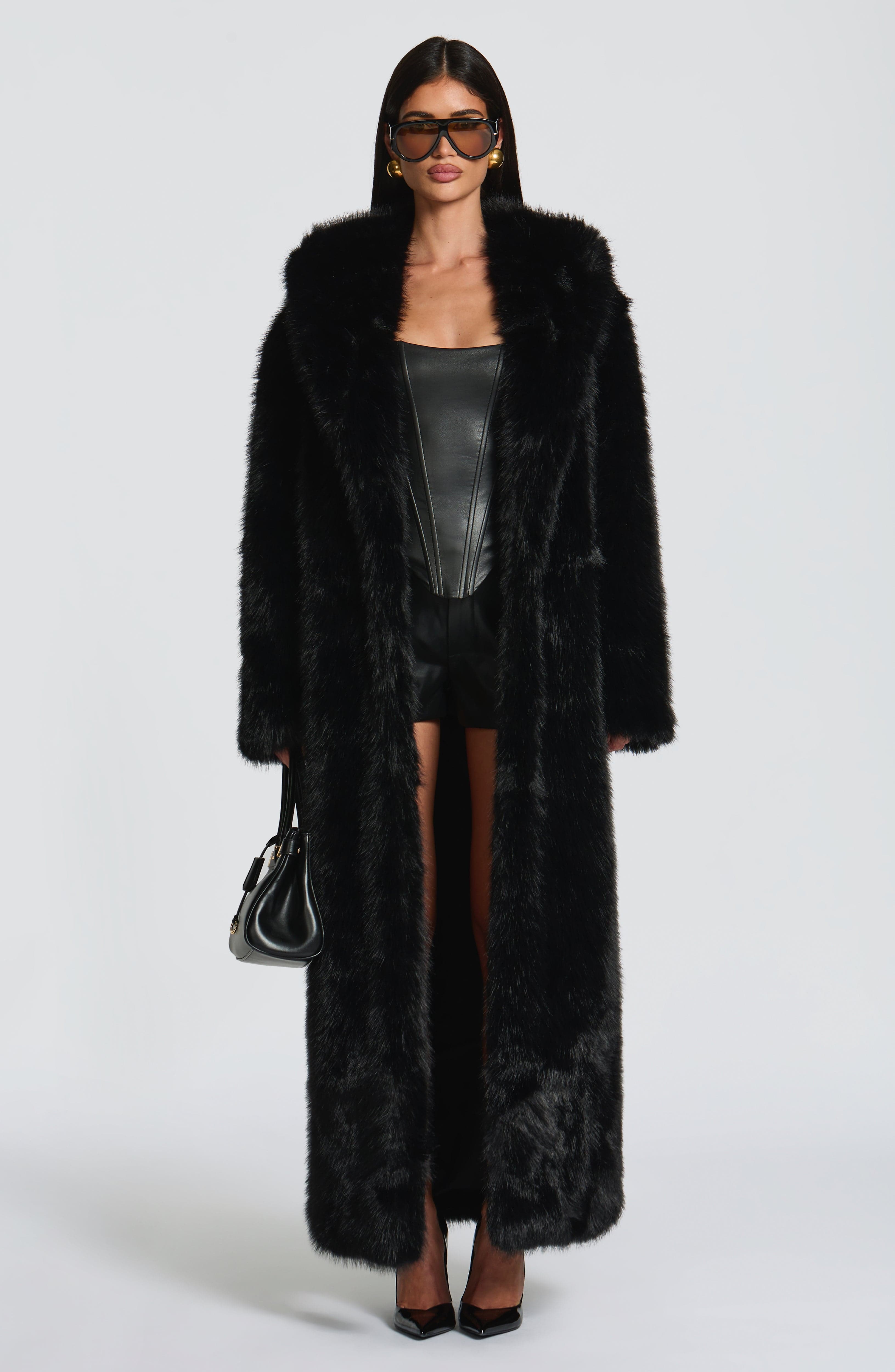 Valentina™ - Abrigo Largo en Piel